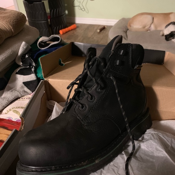 Hytest footrest boots. 9.5 3e wide. - Picture 3 of 4